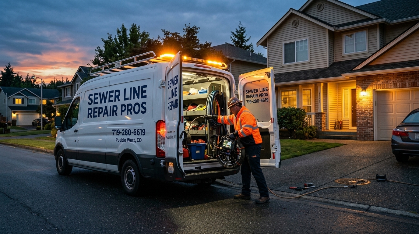 24/7 Rapid Emergency Sewer Repair Vehicle